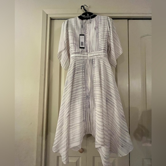 NWT - Halston Heritage Dress 100% Silk / Stunning - Picture 10 of 16